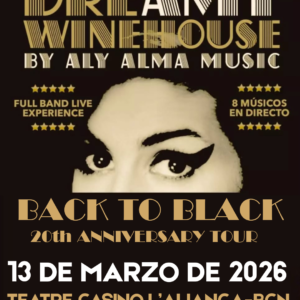 Tributo a Amy Winehouse en Barcelona